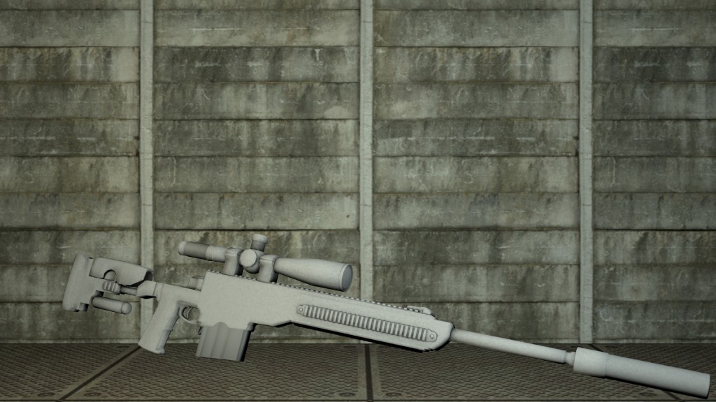 AIG Asymmetric Warrior 338LM Precision Sniper Rifle preview image 1
